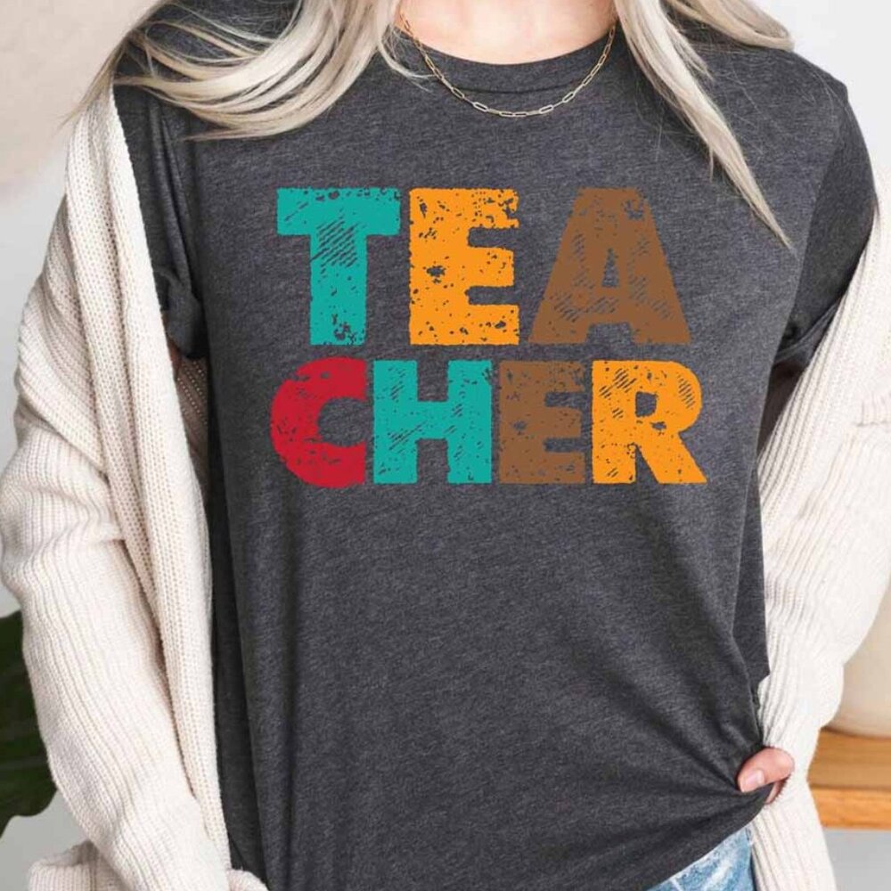 Teacher T Shirt, Trendy Teacher's Day Tees, Teacher's Gift T-Shirt